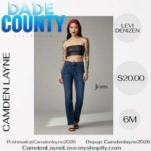 Levi's Slim Fit Jeans - Deep Indigo